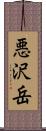 悪沢岳 Scroll