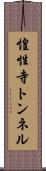 惶性寺トンネル Scroll