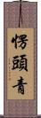 愣頭青 Scroll