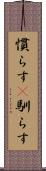 慣らす(P) Scroll