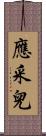 應采兒 Scroll