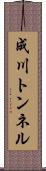 成川トンネル Scroll