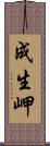 成生岬 Scroll