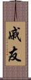 戚友 Scroll