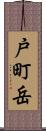 戸町岳 Scroll