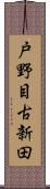戸野目古新田 Scroll