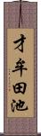 才牟田池 Scroll