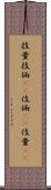 技量 Scroll