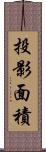 投影面積 Scroll