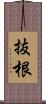 抜根 Scroll