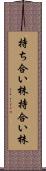 持ち合い株 Scroll