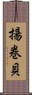 揚巻貝 Scroll