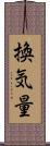 換気量 Scroll