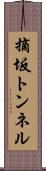 摘坂トンネル Scroll
