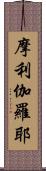 摩利伽羅耶 Scroll