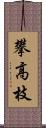 攀高枝 Scroll