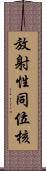 放射性同位核 Scroll