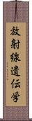 放射線遺伝学 Scroll