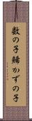 数の子 Scroll