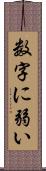 数字に弱い Scroll