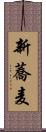 新蕎麦 Scroll