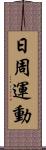 日周運動 Scroll