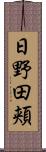 日野田頬 Scroll
