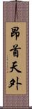 昂首天外 Scroll