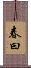 春曰 Scroll