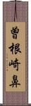 曽根崎鼻 Scroll