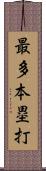 最多本塁打 Scroll