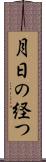 月日の経つ Scroll