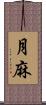 月麻 Scroll