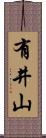有井山 Scroll