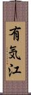 有気江 Scroll