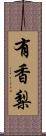 有香梨 Scroll