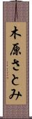 木原さとみ Scroll