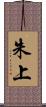 朱上 Scroll