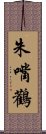 White Stork Scroll