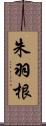 朱羽根 Scroll