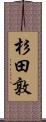 杉田敦 Scroll