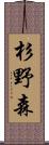 杉野森 Scroll