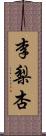 李梨杏 Scroll