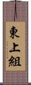 東上組 Scroll