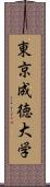 東京成徳大学 Scroll