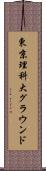 東京理科大グラウンド Scroll