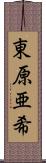 東原亜希 Scroll