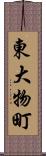 東大物町 Scroll