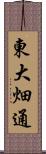 東大畑通 Scroll