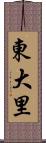 東大里 Scroll